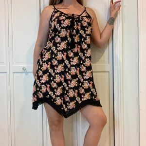 Black Floral Dress
